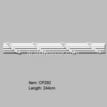 PU dekorativen Ornament Panel molding